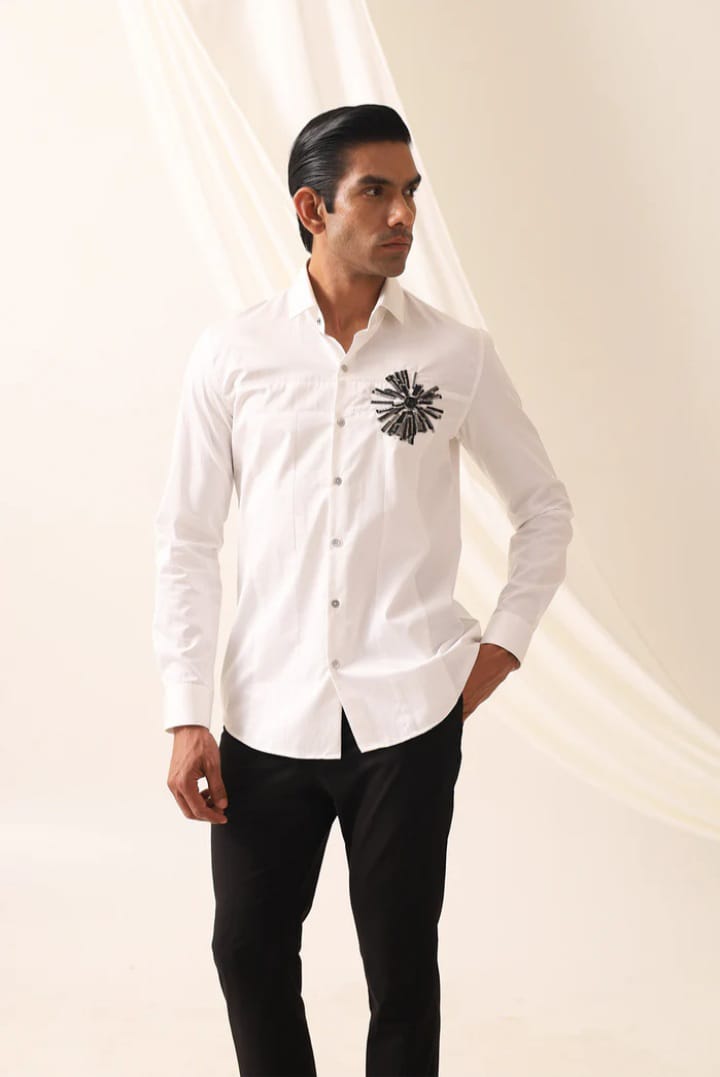 UPTOWN FUNKY 3D WHITE BOOM SHIRTS